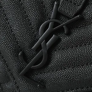 Saint Laurent LouLou Shoulder Bag Medium Black Black Hardware Exact Size Unknown 090