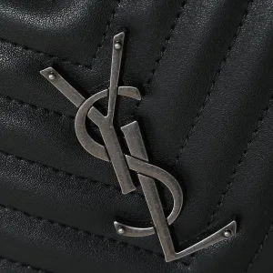 Saint Laurent Camera Bag Small Black Silver Hardware Exact Size Unknown 120