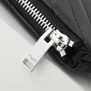 Saint Laurent LouLou Shoulder Bag Medium Black Silver Hardware Exact Size Unknown 230