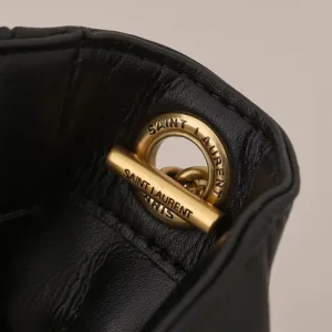 Saint Laurent Niki Messenger Bag Medium Black Gold Hardware Exact Size Unknown 204