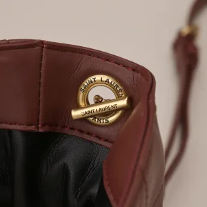 Saint Laurent Niki Messenger Bag Medium Red Gold Hardware Exact Size Unknown 205