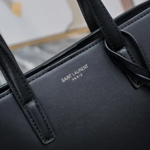 Saint Laurent Sac De Jour Satchel Medium Black Gold Hardware Exact Size Unknown 013