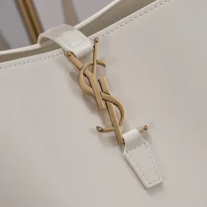 Saint Laurent Sac De Jour Satchel Medium Gray Gold Hardware Exact Size Unknown 016