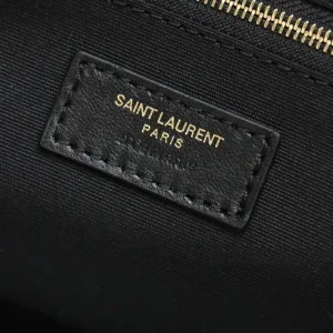 Saint Laurent Shopping Tote Bag Large Black Gold Hardware Exact Size Unknown 243