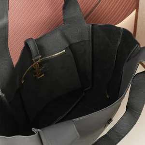 Saint Laurent Shopping Tote Bag Large Red Gold Hardware Exact Size Unknown 132