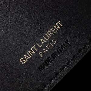 Saint Laurent Bucket Bag Medium Black Gold Hardware Exact Size Unknown 019