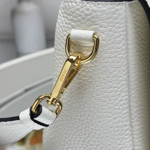 Prada Flap Crossbody Small White Gold Hardware