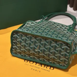 Goyard Anjou Mini Tote Bag Small Green 20cm