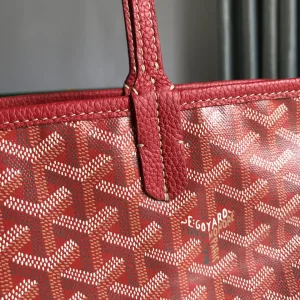 Goyard Artois MM Tote Bag Large Red 40cm
