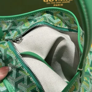 Goyard Rouette Hobo Bag Small Mint Green 22cm