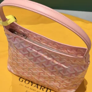 Goyard Rouette Hobo Bag Small Pink 22cm