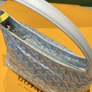 Goyard Rouette Hobo Bag Small White 22cm