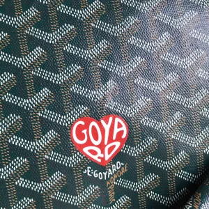 Goyard Rouette Shoulder Bag Medium Green 28cm