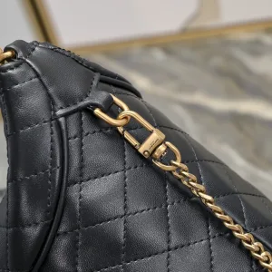 Saint Laurent Bucket Bag Medium Gray Gold Hardware Exact Size Unknown 031