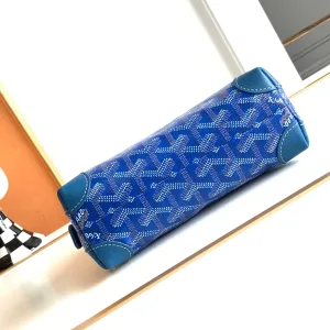 Goyard Senat Pouch Small Blue 20cm