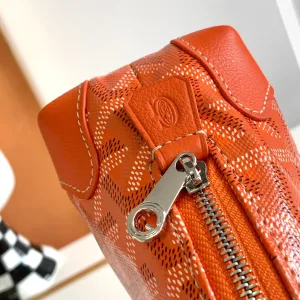 Goyard Senat Pouch Small Orange 20cm