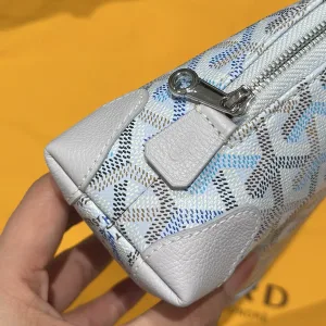Goyard Senat Pouch Small White 20cm