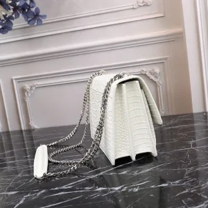 Saint Laurent Kate Chain Bag Small Gray Silver Hardware Exact Size Unknown 210