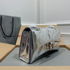 Balenciaga Rodeo Chain Shoulder Large Silver 33cm