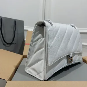Balenciaga Rodeo Chain Shoulder Large White 33cm