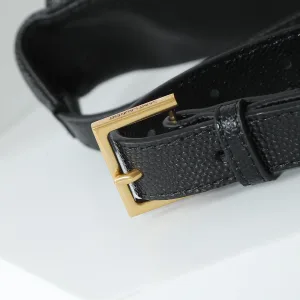 Saint Laurent Belt Bag Small Black Gold Hardware Exact Size Unknown 121