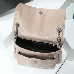 Saint Laurent Camera Bag Small Gray Silver Hardware Exact Size Unknown 259