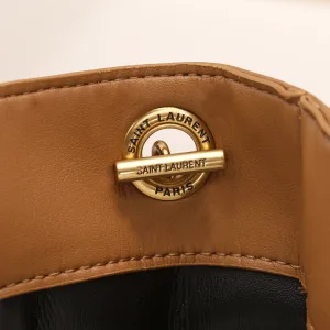 Saint Laurent Niki Messenger Bag Medium Tan Gold Hardware Exact Size Unknown 203
