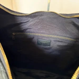 Saint Laurent Puffer Shoulder Bag Large Black Gold Hardware Exact Size Unknown 236