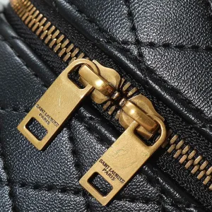 Saint Laurent Sac De Jour Satchel Medium Black Gold Hardware Exact Size Unknown 073