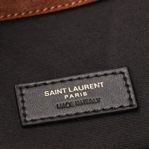 Saint Laurent Shopping Tote Bag Large Tan Gold Hardware Exact Size Unknown 103