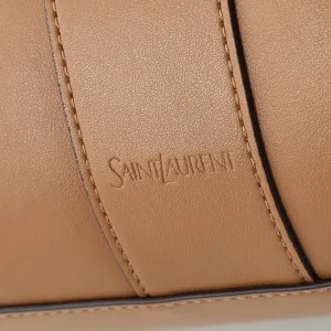 Saint Laurent Shopping Tote Bag Large Tan Gold Hardware Exact Size Unknown 248