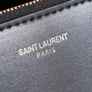 Saint Laurent Bucket Bag Medium Black Gold Hardware Exact Size Unknown 019