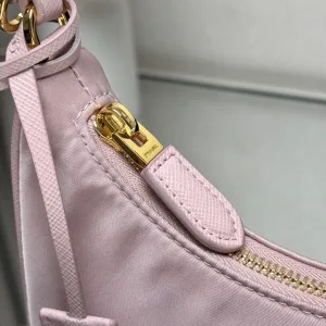 Prada Mini Hobo Small Pink Gold Hardware