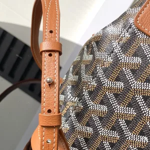 Goyard Alpin Mini Backpack Small Black Orange 23cm