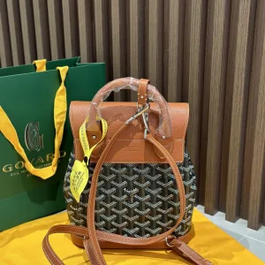 Goyard Alpin Mini Backpack Small Black Orange 23cm 2