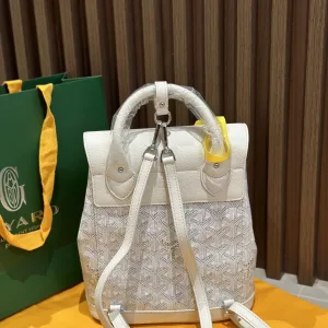 Goyard Alpin Mini Backpack Small White 23cm 2