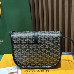 Goyard Belvedere PM Messenger Bag Small Black 22cm