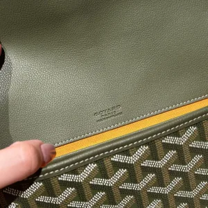 Goyard Belvedere PM Messenger Bag Small Green 22cm