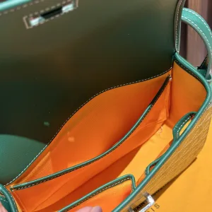Goyard Belvedere PM Messenger Bag Small Green 22cm 2