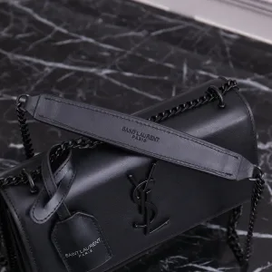 Saint Laurent Kate Chain Bag Small Gray Black Hardware Exact Size Unknown 223