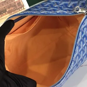 Goyard Boeing 25 Toiletry Bag Small Blue 25cm