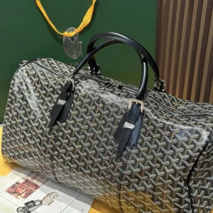Goyard Croisiere 45 Travel Bag Large Black 45cm