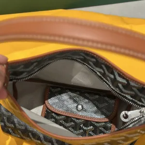 Goyard Rouette Hobo Bag Small Black 22cm