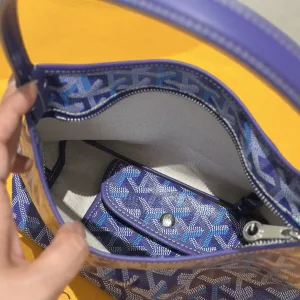 Goyard Rouette Hobo Bag Small Purple 22cm