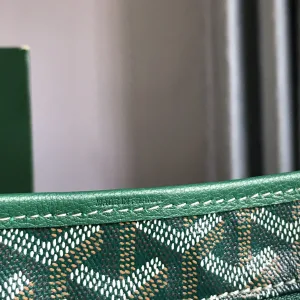 Goyard Rouette Shoulder Bag Medium Green 28cm