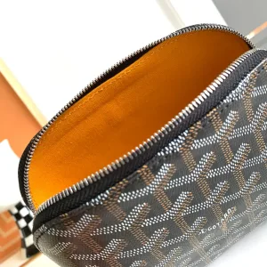 Goyard Senat Pouch Mini Black 16cm