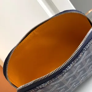 Goyard Senat Pouch Small Navy 20cm