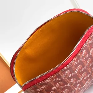 Goyard Senat Pouch Small Red 20cm