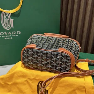 Goyard Vendome Mini Tote Bag Small Black Brown 24cm