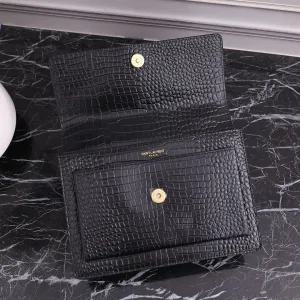 Saint Laurent Kate Chain Bag Small Gray Gold Hardware Exact Size Unknown 218